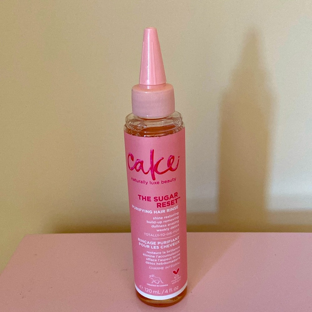 Cake the sugar reset purifying hair rinse 120ml